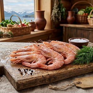 Креветки Магаданские весовые