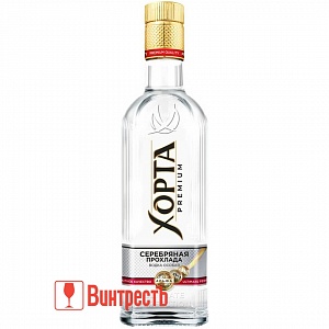 ВОДКА ХОРТИЦЯ СЕРЕБРЯНАЯ ПРОХЛАДА 1.0л