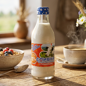 Сливки "Можаские" 10% 450 грамм