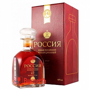КОНЬЯК ККЗ РОССИЯ КС 15ЛЕТ 0.7л в ПУ