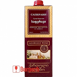 ВИНО ДЖОРДЖИО ВАЙН САПЕРАВИ К.СУХ 1.0Л