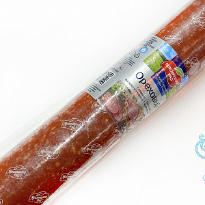 Колбаса сервелат "Ореховый" варено-копченый, Мясницкий ряд