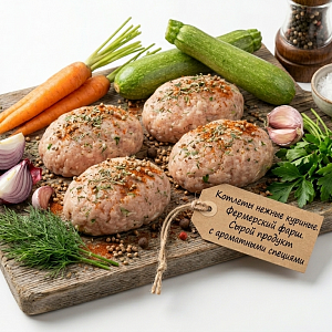 Котлеты нежные куриные