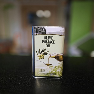 Оливковое масло для жарки Olive Pomace холодного отжима, 1 л