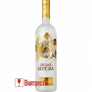 ВОДКА БЕЛАЯ БЕРЕЗКА ЗОЛОТАЯ 1.0л