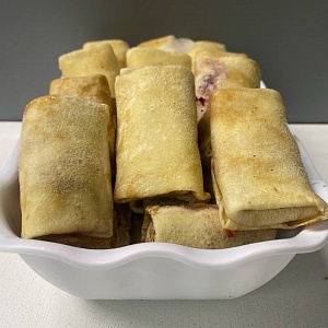 Блины с вишней