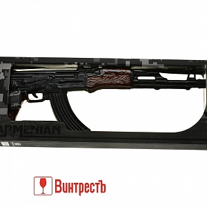 КОНЬЯК ПРОШЯНСКИЙ КЗ АВТОМАТ АК47 7ЛЕТ 0.75Л в ПУ
