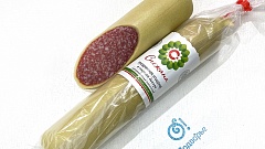 Колбаса полусухая "Праздничное угощение" в сырном декоре, сырокопченая, ООО "Снежана+Д", (Арм)