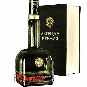 ВОДКА ЛЕГЕНДА КРЕМЛЯ ФОЛИАНТ 0.7л в ПУ