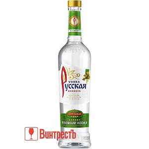 ВОДКА РУССКАЯ (RUSSKAYA) ОСОБАЯ БЕРЕЗОВАЯ 0.5Л