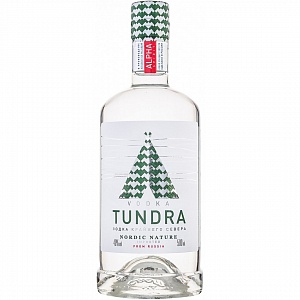 ВОДКА ТУНДРА NORDIC NATURE 0.5л