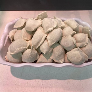 Вареники с картофелем и грибами