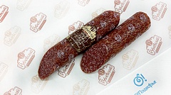 Колбаса "Салями Елисеевская" полусухая сырокопченая (Рублевский)