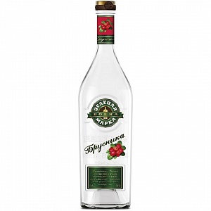 ВОДКА ЗЕЛЕНАЯ МАРКА БРУСНИКА 0.5л