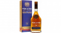 КОНЬЯК ККЗ РОССИЯ КС 15ЛЕТ 0.5л в ПУ