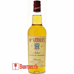 ВИСКИ МАКАРТУР'С БЛЕНДЕД 0.7л