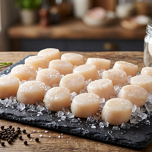 Гребешок свежемороженый Камчатский