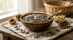 Семена подсолнуха сушеные в кожуре