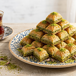 Восточный десерт "Пахлава" фисташковая (Римма)