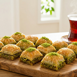 Восточный десерт "Пахлава" фисташковая (Римма)