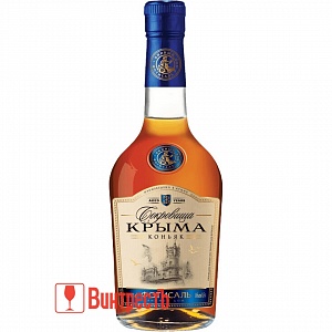 КОНЬЯК СОКРОВИЩА КРЫМА 3ГОДА 0.5Л 