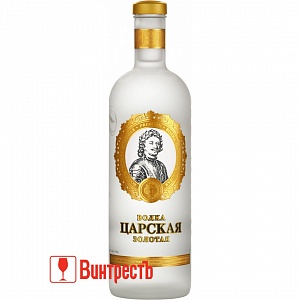 ВОДКА ЦАРСКАЯ ЗОЛОТАЯ 1.0л