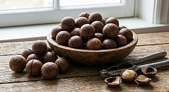 Макадамия крупная в скорлупе