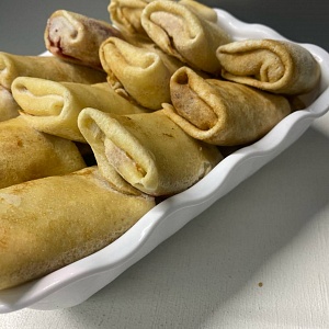 Блины с курицей