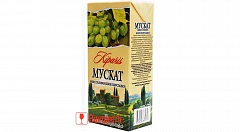 ВИНО КИПАРИС МУСКАТ Б.П/СЛ 1.0л