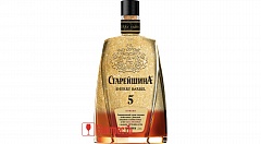 КОНЬЯК СТАРЕЙШИНА 5ЛЕТ ШЕРРИ БАРРЕЛ 0.5л