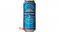 ПИВО БАЛТИКА №3 КЛАССИЧЕСКАЯ 450мл