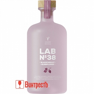 ВОДКА ЛАБ №38 ЧЕРНАЯ СМОРОДИНА, БУЗИНА 0.7л
