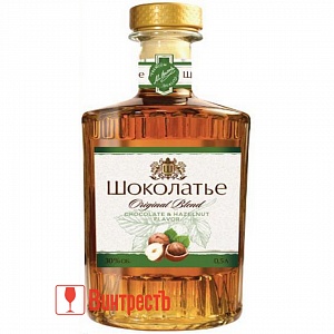 КОКТЕЙЛЬ КОНЬЯЧНЫЙ ШОКОЛАТЬЕ ЛЕСНОЙ ОРЕХ 0.5л