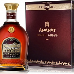КОНЬЯК АРАРАТ НАИРИ 20ЛЕТ 0.7Л в ПУ