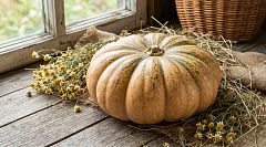 Тыква ромашка