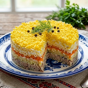 Салат "Мимоза"