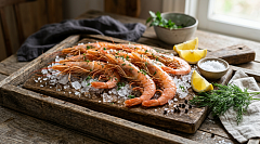 Лангустины с головой ( упаковка  2 кг)