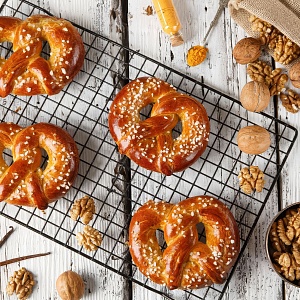 Крендель ореховый 100 г Крафтовый