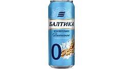 НАП.ПИВНОЙ Б/А БАЛТИКА №0 ПШЕНИЧНОЕ НЕФИЛЬТР 0.5л