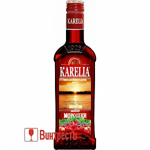 АПЕРИТИВ КАРЕЛИЯ СО ВКУСОМ МОРОШКИ 18% 0.5л