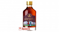 КОНЬЯК ККЗ ЛЕЗГИНКА 5ЛЕТ 100мл
