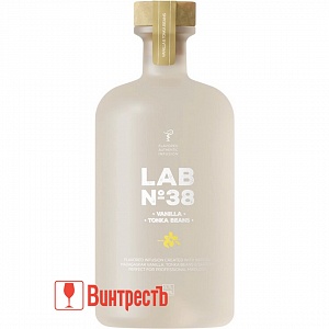 ВОДКА ЛАБ №38 ВАНИЛЬ, БОБЫ ТОНКА 0.7Л  