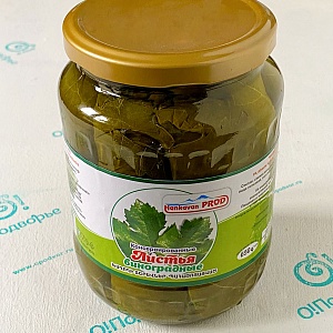 Консервированные листья виноградные 650 грамм Hankavan Prod Дары Армении