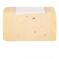 Сыр полутвердый  с лисичками, Истринская сыроварня Олега Сироты