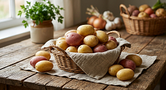 Картофель мытый