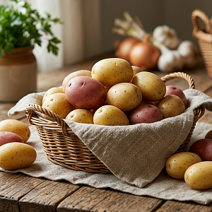 Картофель мытый