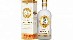 ВОДКА ЦАРСКАЯ ЗОЛОТАЯ 0.7л в ПУ