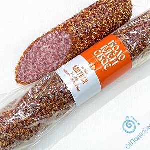 Колбаса сырокопченая полусухая "Элитная в декоре", ООО "ММПЗ "Коломенское", (Арм)